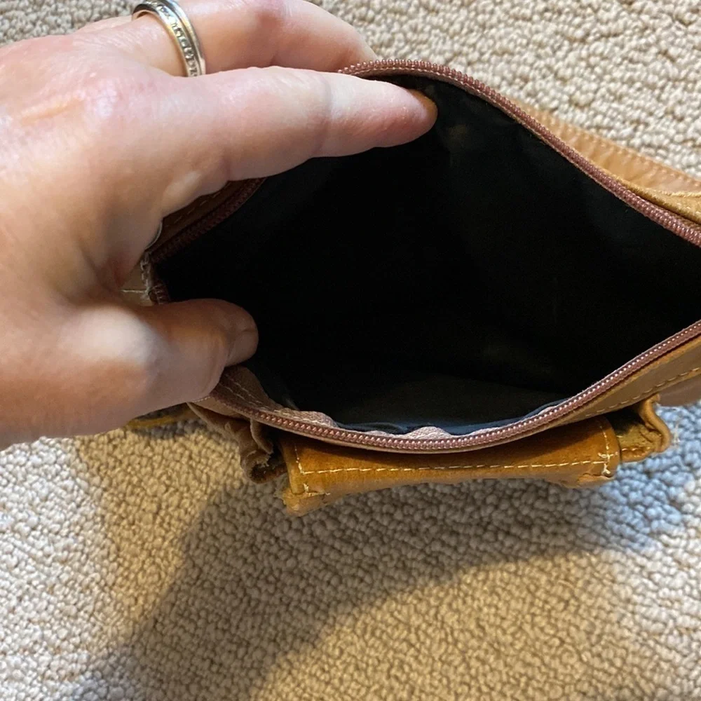 Cross body festival leather bag - Picture 3 of 6